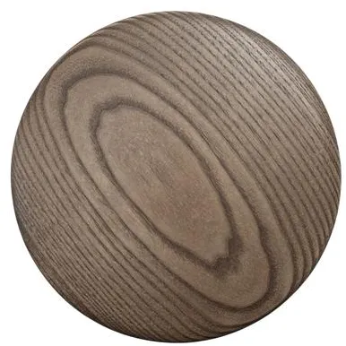 Muuto Dots Trä Ø17 Stained Mörkbrun
