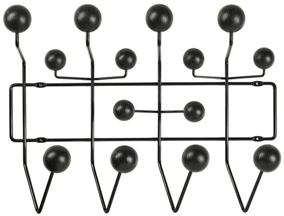 Vitra Hang It All Kroklist Svart Ask/Svart