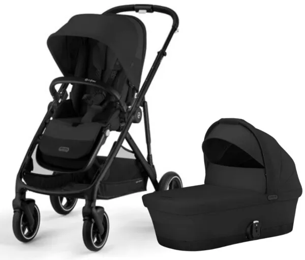 Gazelle S kombivagn - Moon Black