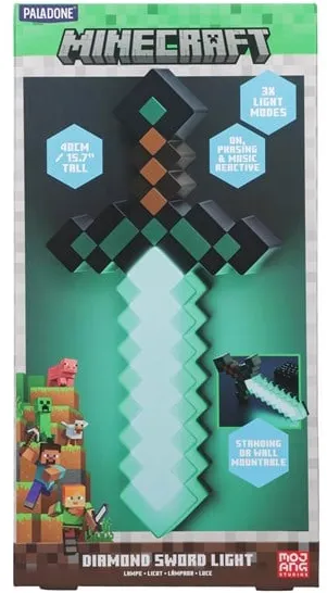 Paladone - Minecraft Diamond Sword Light - Lampor