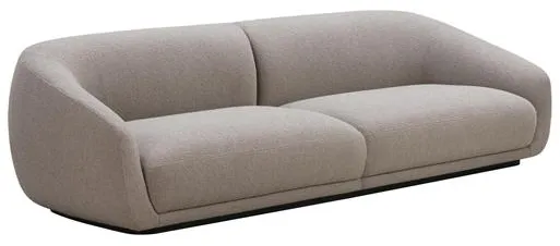 Wendelbo Montholon Soffa 3-sits Cuddle 04/Svartbetsad Ek