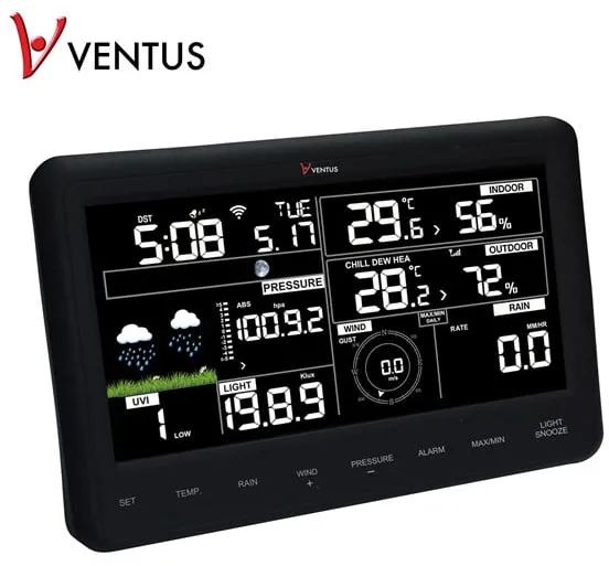 VENTUS Meteorologisk Station Wifi W830W
